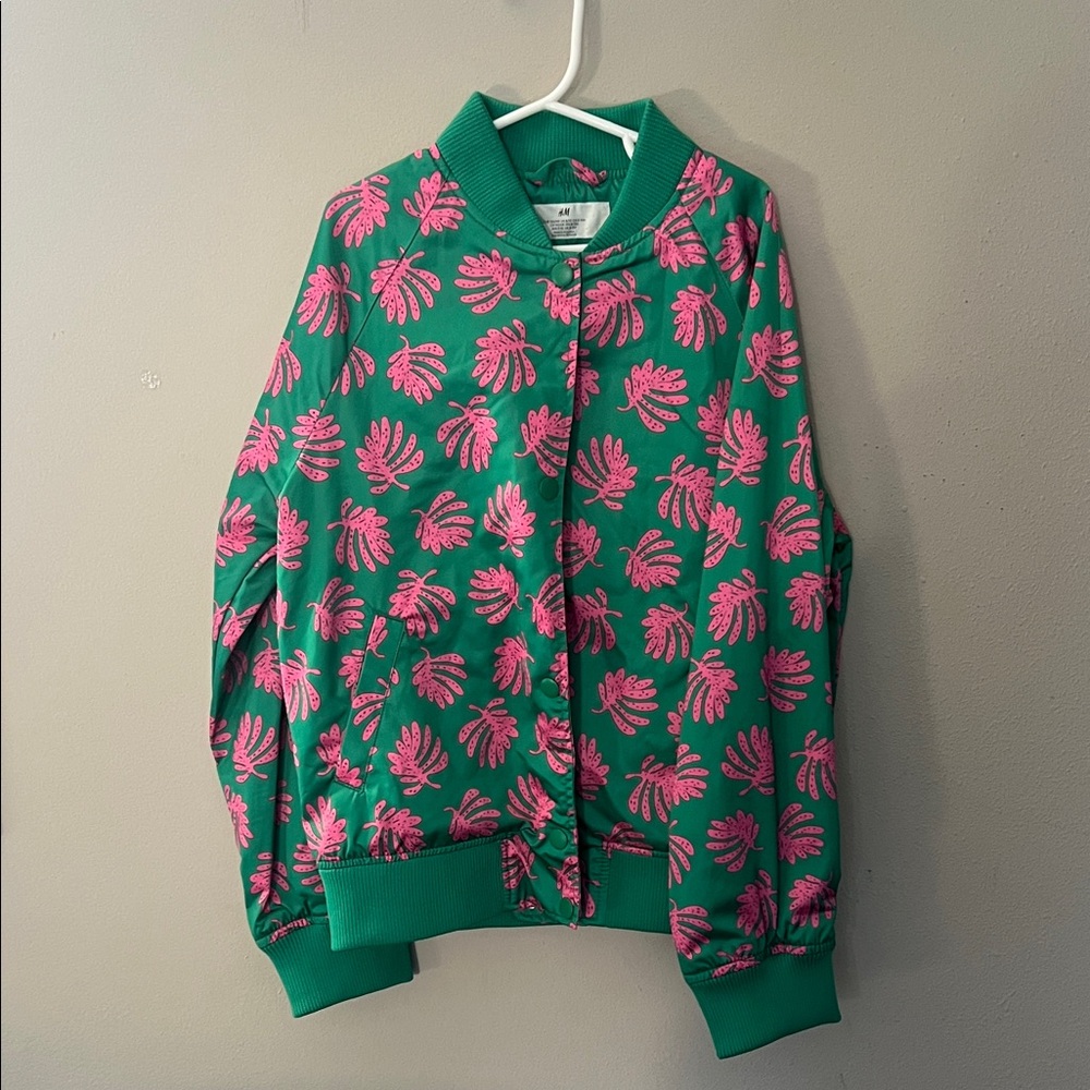 H&M girl size 8/10 satin jacket
